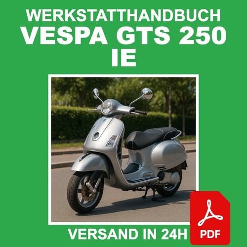 Werkstatthandbuch vespa gts - vespa,