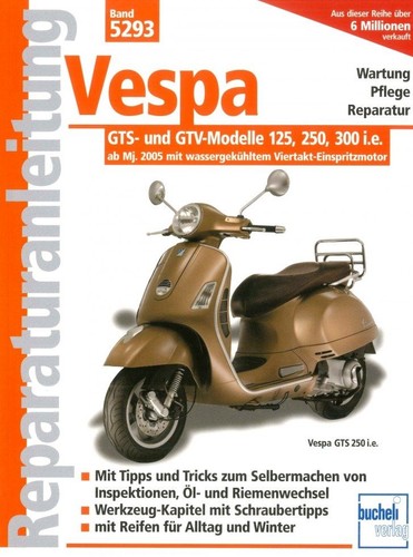 Vespa gts gtv 125 - 250, 300